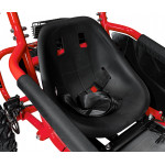 Detská bugina MUD MONSTER 98 cm3 - červená